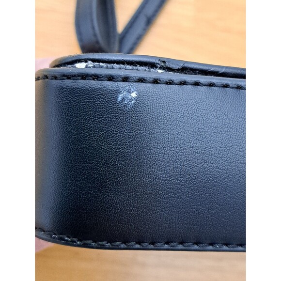 Spartina 449 Daufuskie Island Black & White Geometric Pattern Small Crossbody - Picture 4 of 16